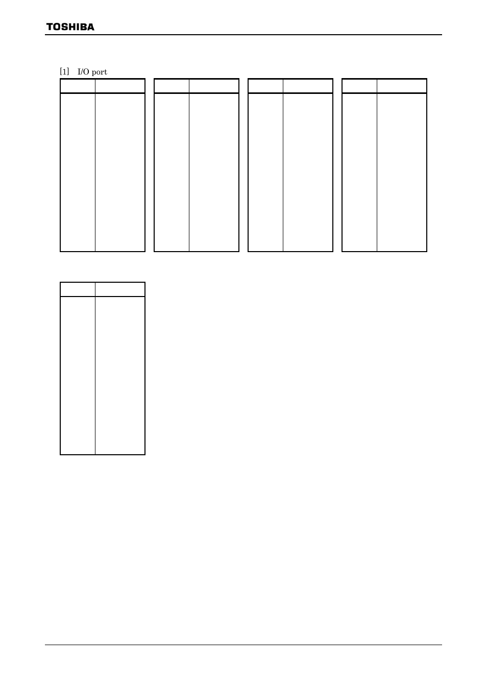 Toshiba H1 SERIES TLCS-900 User Manual | Page 231 / 260