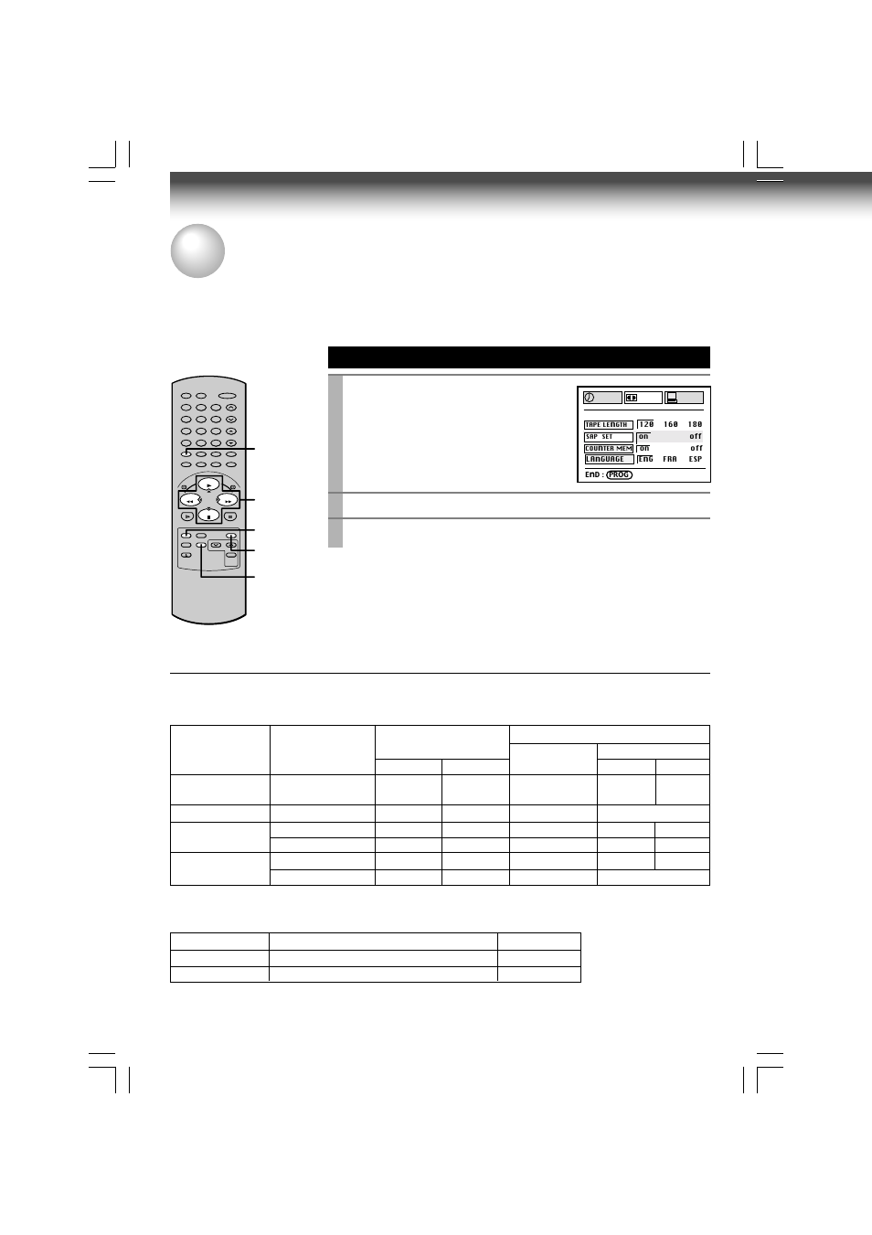 Mts broadcast comptibility, Mts broadcast compatibility, Recording the sap/stereo broadcast | Press prog . twice to exit, Perform a recording, Selecting a sound | Toshiba W-609 User Manual | Page 40 / 47