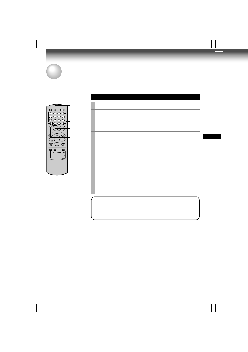 Additional information, Multi brand remote control, Setting control codes | Toshiba W-609 User Manual | Page 41 / 47