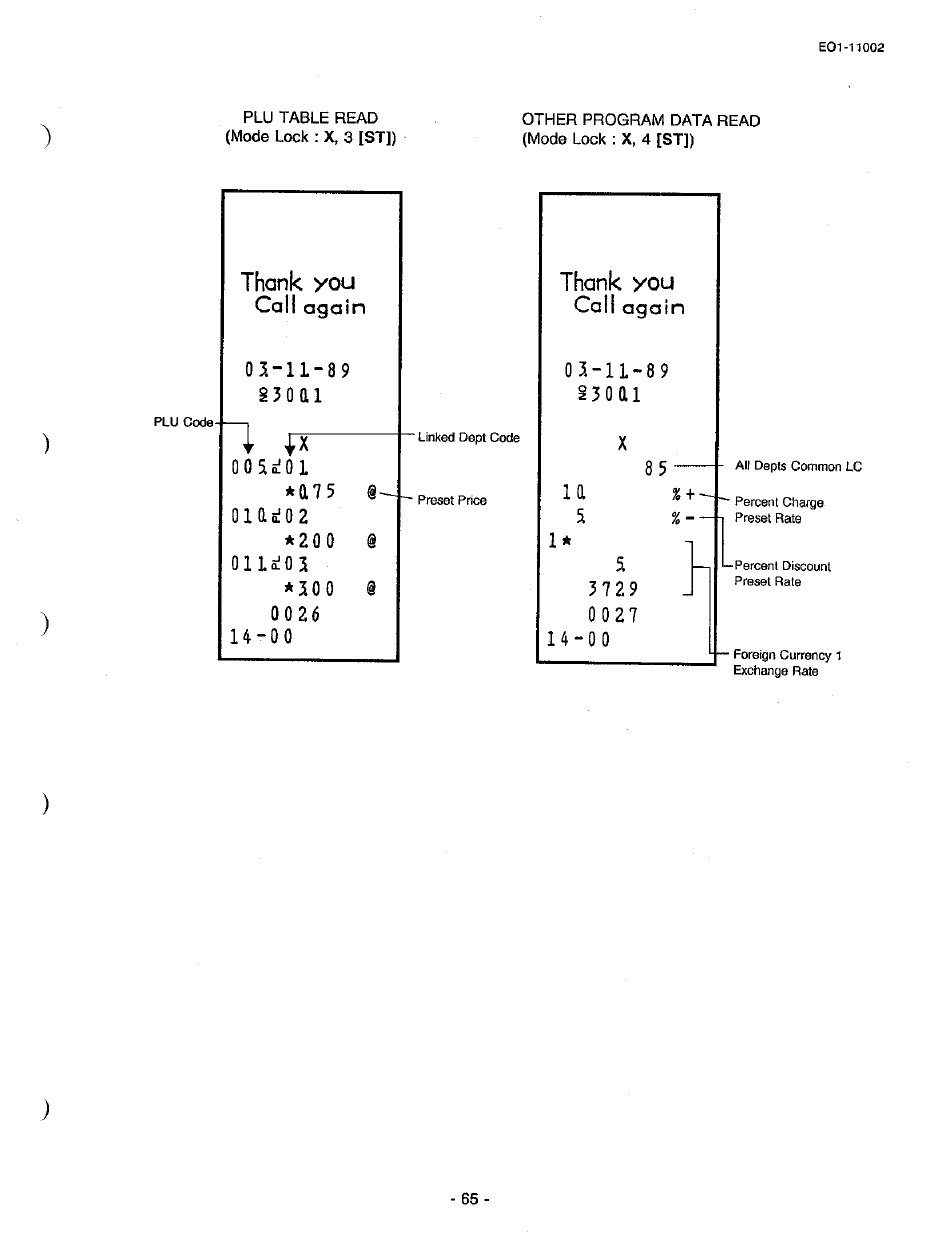 Toshiba TEC MA-206 User Manual | Page 69 / 78