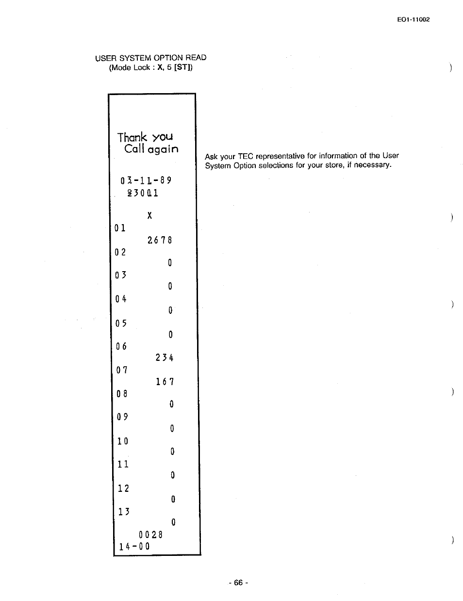 Toshiba TEC MA-206 User Manual | Page 70 / 78