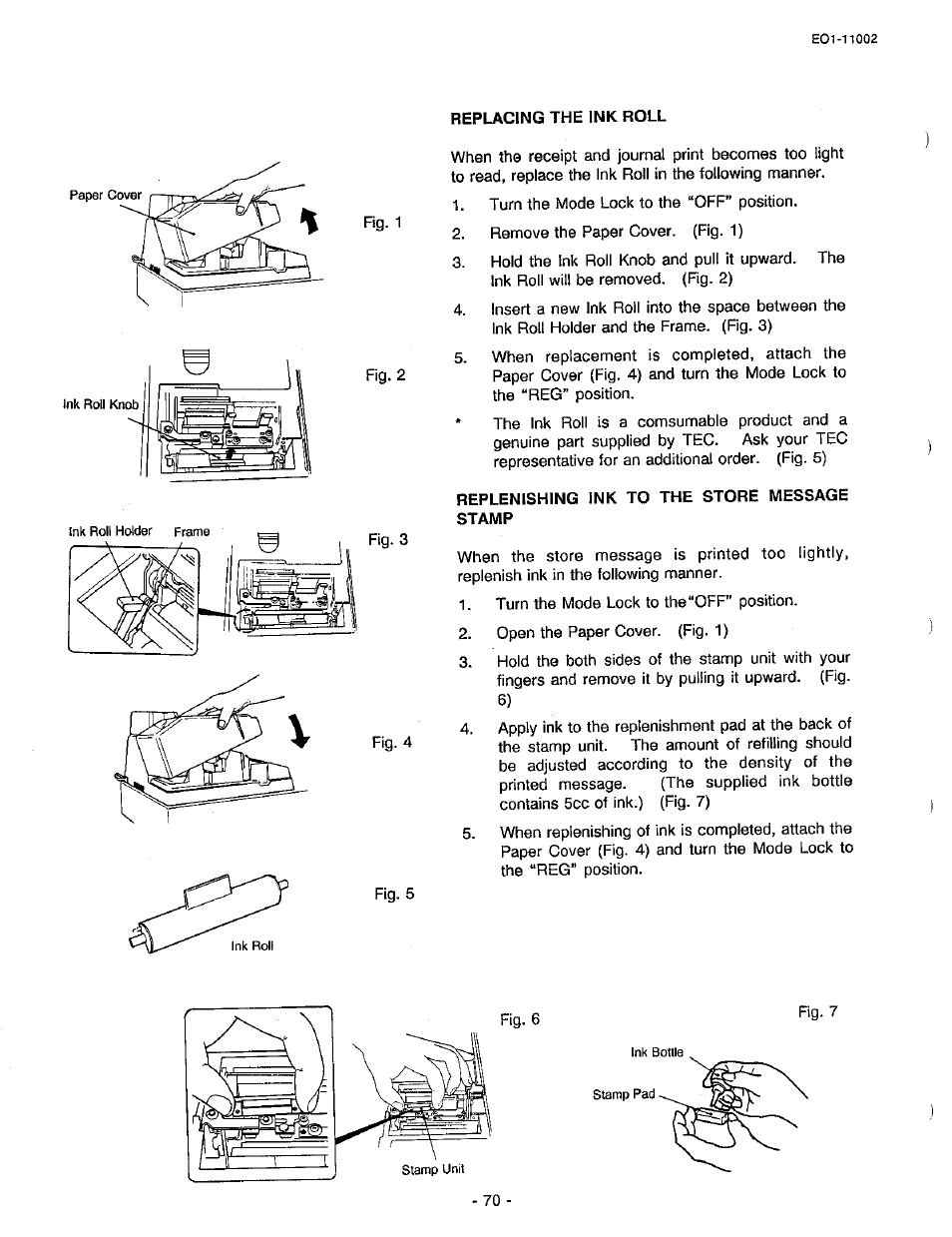 Toshiba TEC MA-206 User Manual | Page 74 / 78