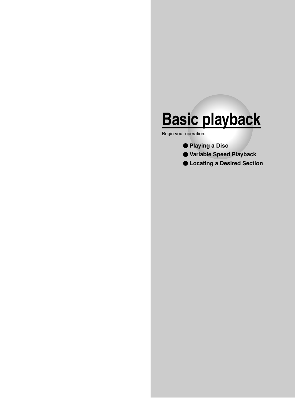 Basic playback | Toshiba SD-4700 User Manual | Page 23 / 68