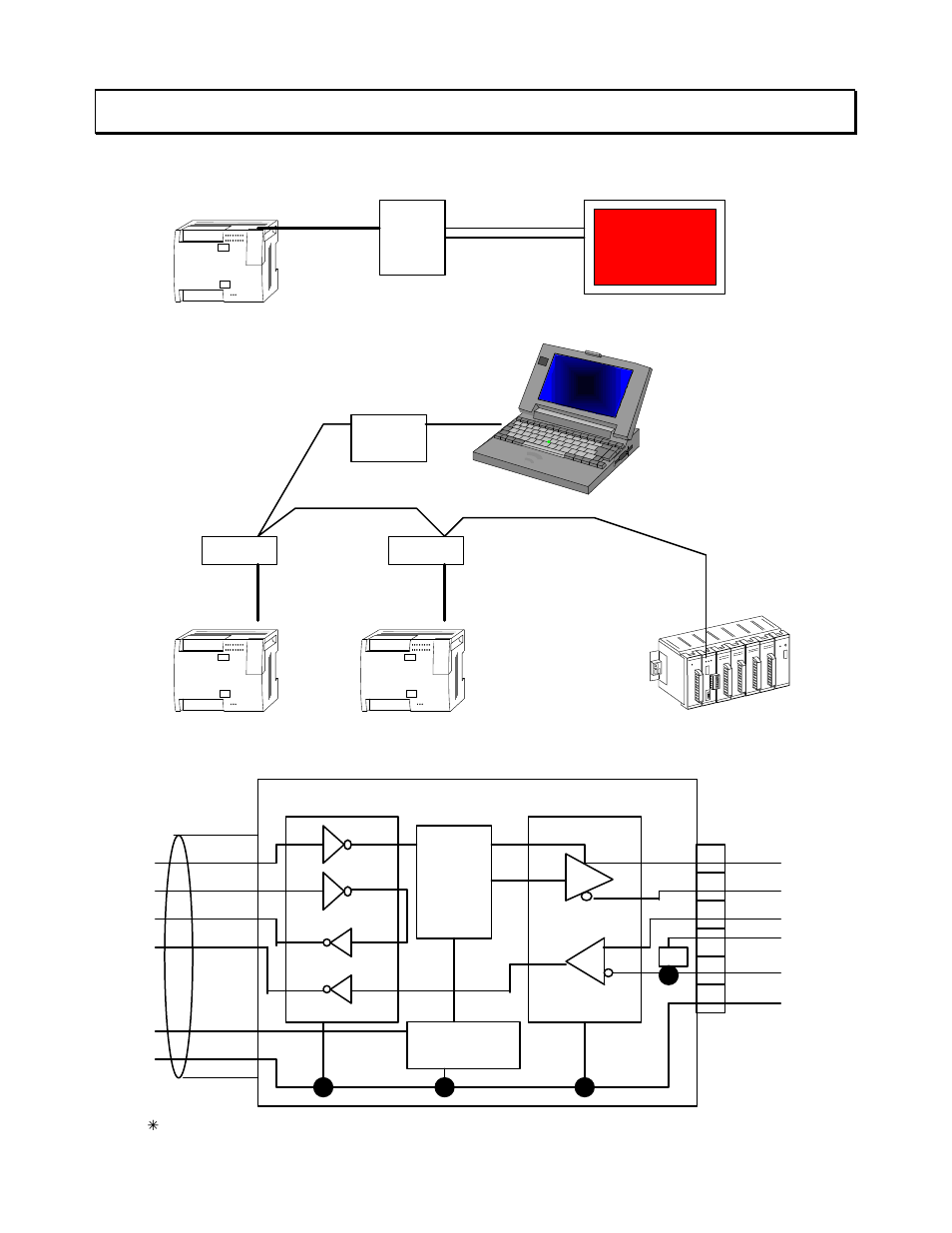 System configuration example, Circuit configuration, Cu111 configuration | Toshiba RS232C User Manual | Page 5 / 8