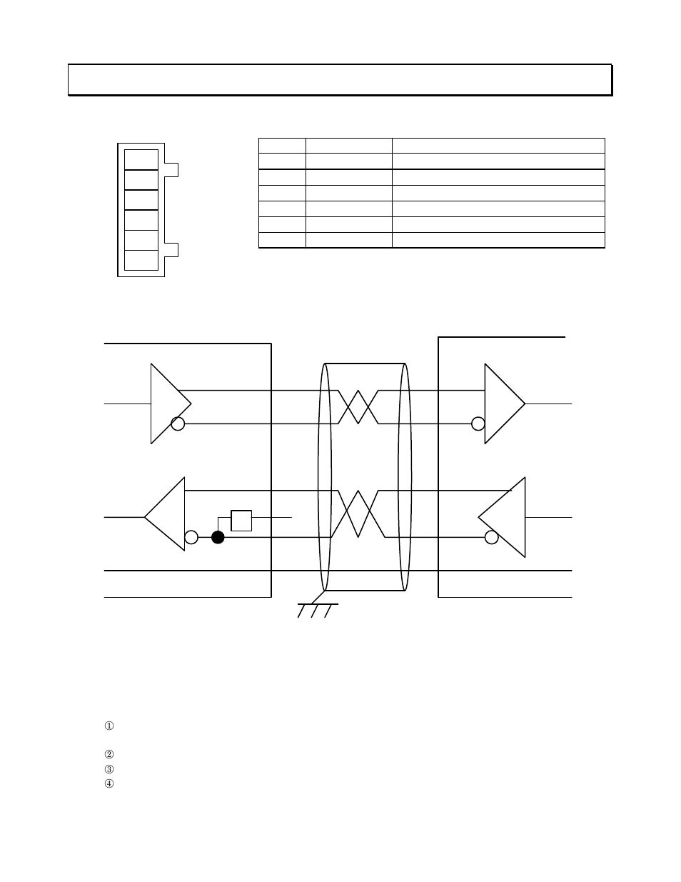 Computer link (rs485) interface, Cu111 connection | Toshiba RS232C User Manual | Page 6 / 8