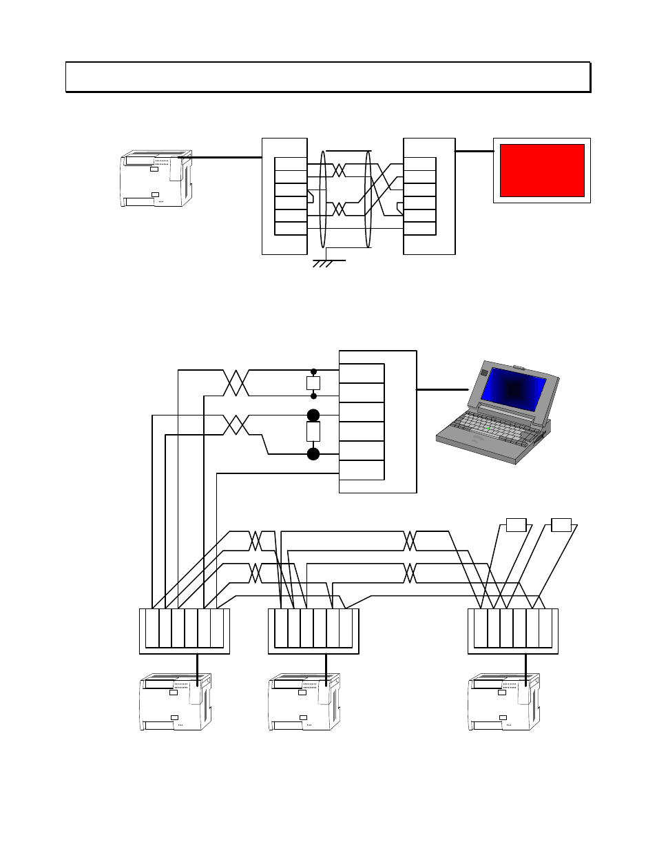 Cu111 connection, Rxb term rxa txb txa sg | Toshiba RS232C User Manual | Page 7 / 8