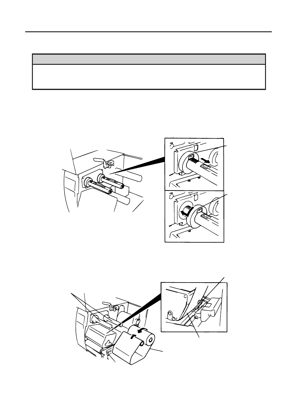 Loading the ribbon, Loading the ribbon -1 | Toshiba B-470-QQ Series User Manual | Page 19 / 32