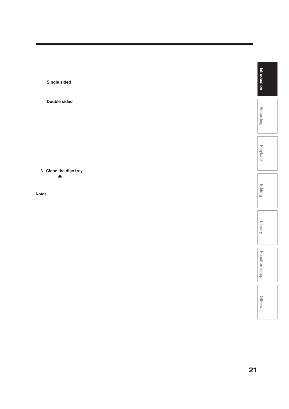 Toshiba RD-XS34SB User Manual | Page 21 / 86