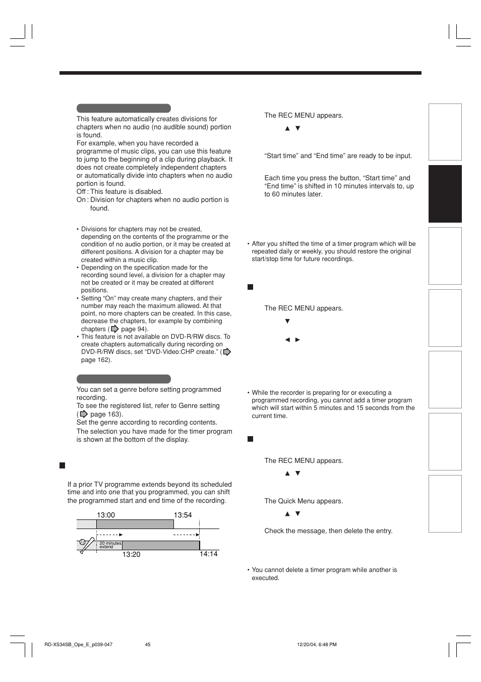 Toshiba RD-XS34SB User Manual | Page 45 / 86