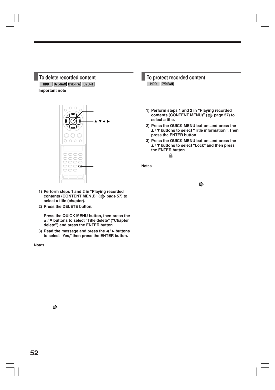 Toshiba RD-XS34SB User Manual | Page 52 / 86