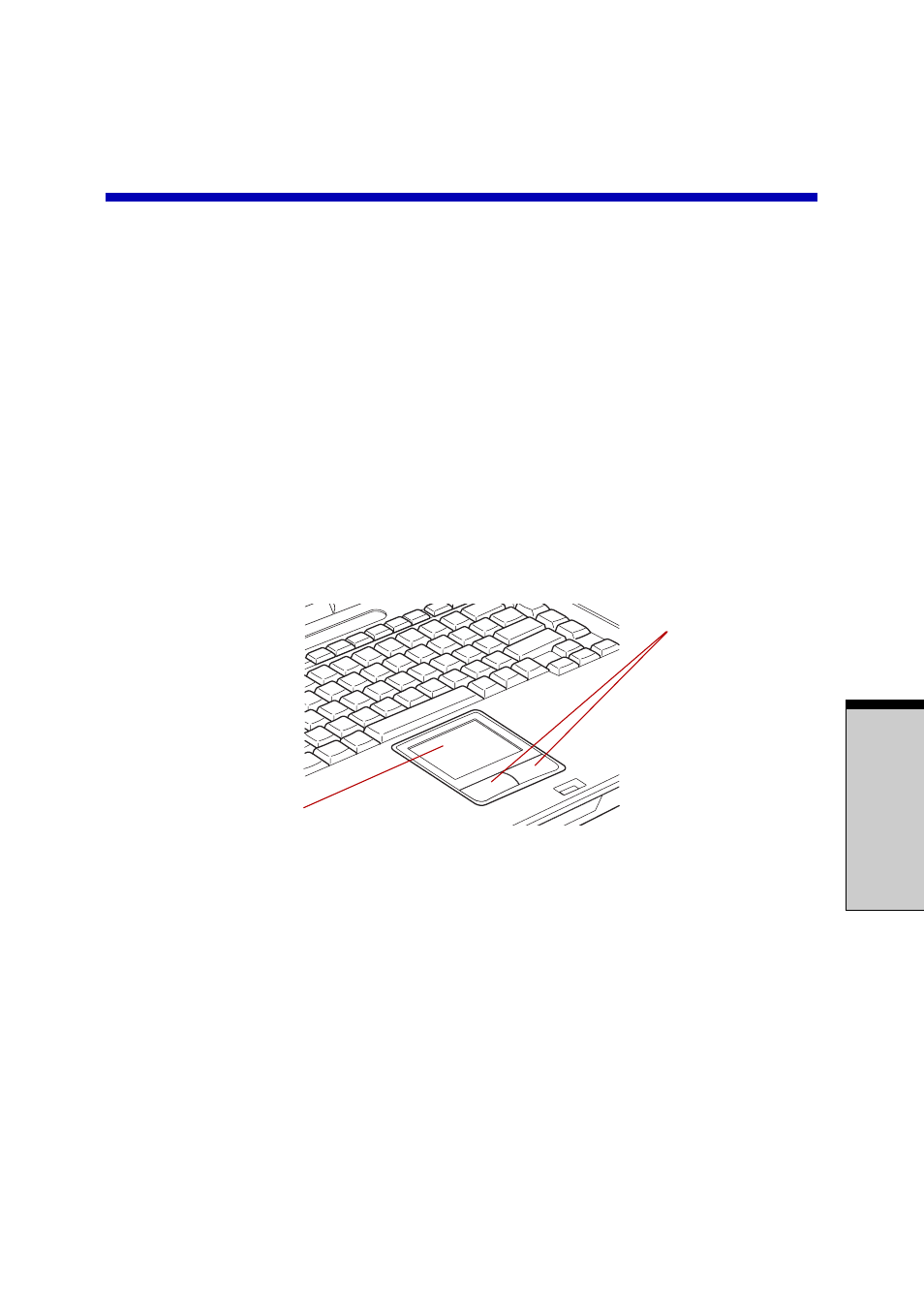 Chapter 4 operating basics, Touch pad, Touch pad -1 | On-screen pointer. refer to the, Section in, Operating basics, Chapter 4 | Toshiba PSA20 User Manual | Page 71 / 244