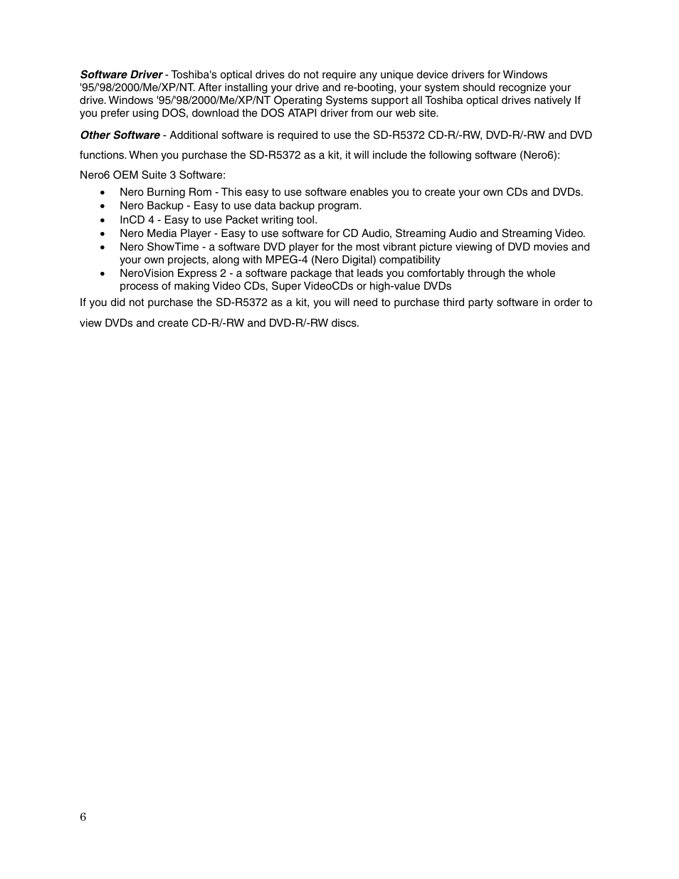 Toshiba SD-R5372 User Manual | Page 8 / 18