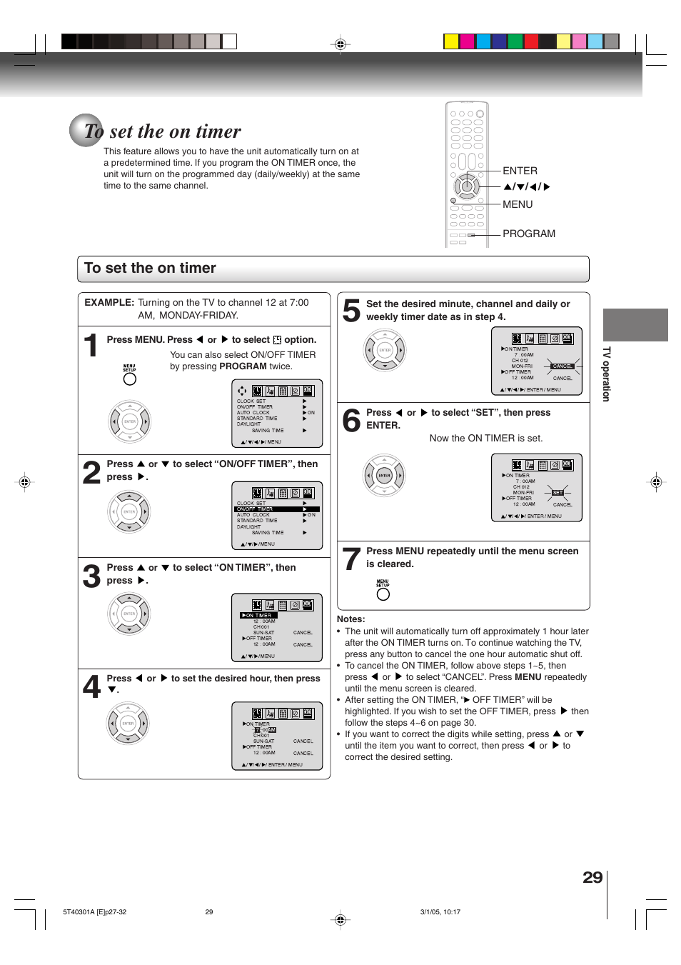 Toshiba MW24F11 User Manual | Page 29 / 68