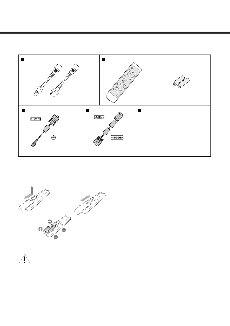 Preparing your projector, Checking accessories, Inserting the batteries into the remote control | Toshiba TDP-MT500 User Manual | Page 11 / 40