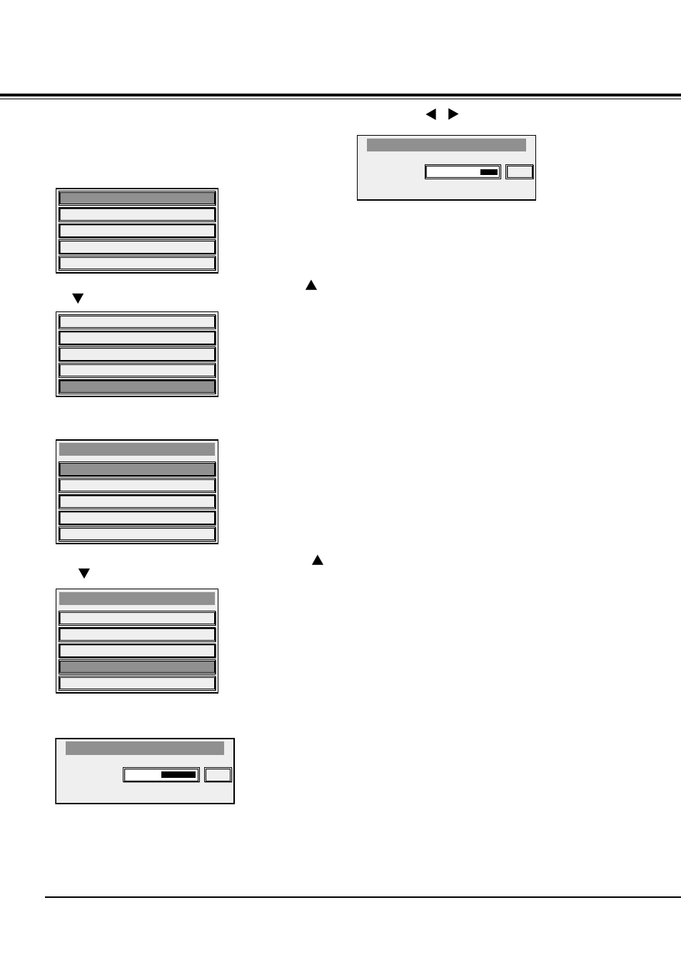 How to make a menu setting, Using the menus | Toshiba TDP-MT500 User Manual | Page 26 / 40