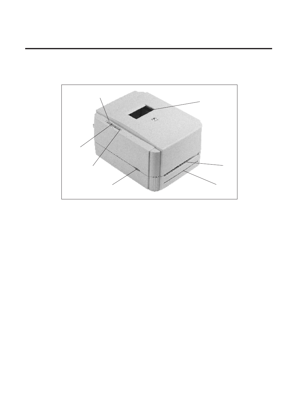 Overview, Printer parts, 1 printer parts | Toshiba TEC EM1-33046A User Manual | Page 14 / 34