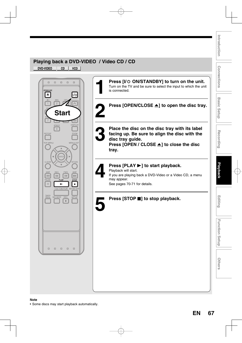 Toshiba D-R160SB User Manual | Page 67 / 67