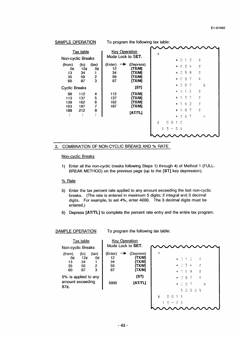 Toshiba TEC MA-71 User Manual | Page 46 / 55