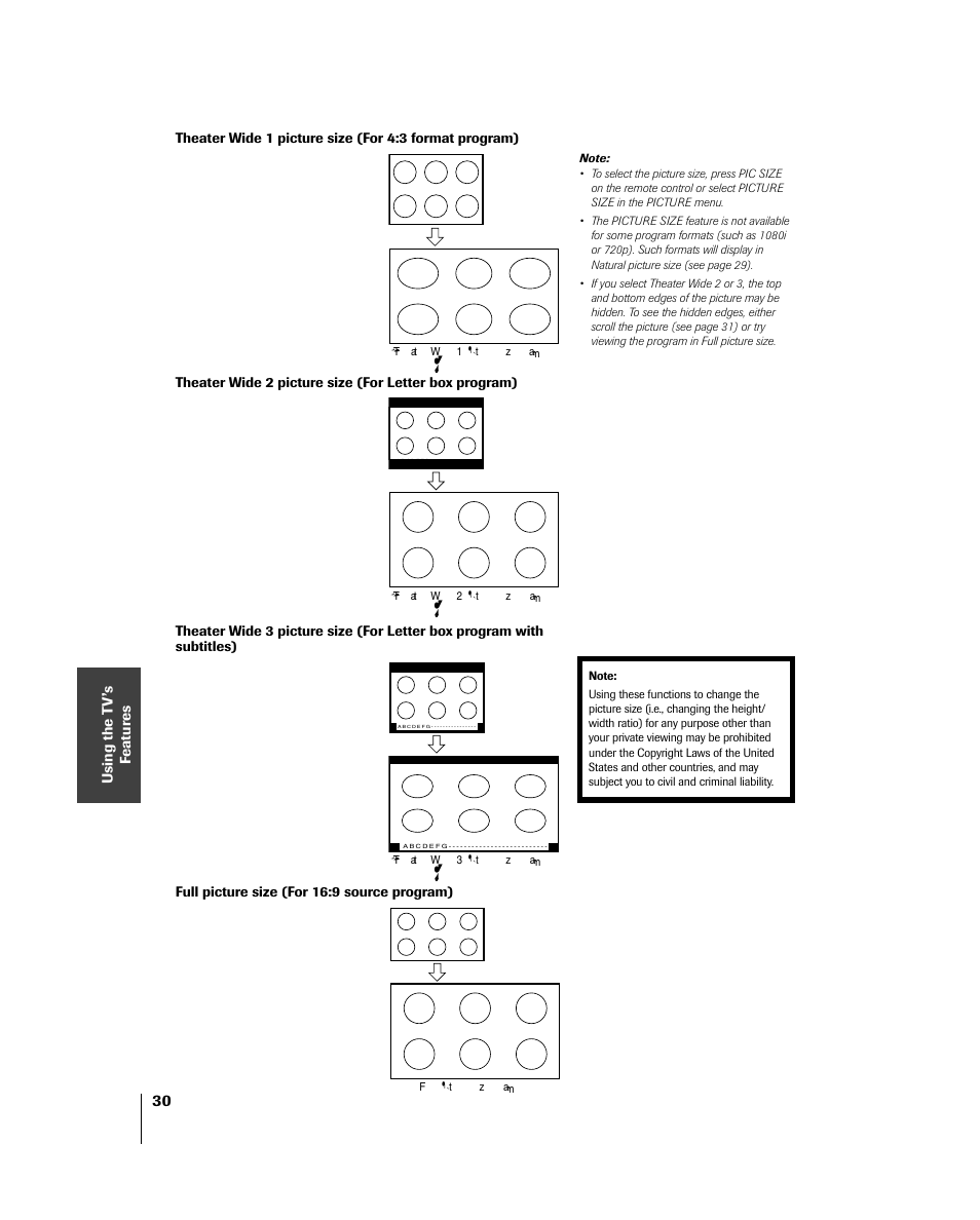 Toshiba 46HM84 User Manual | Page 30 / 71