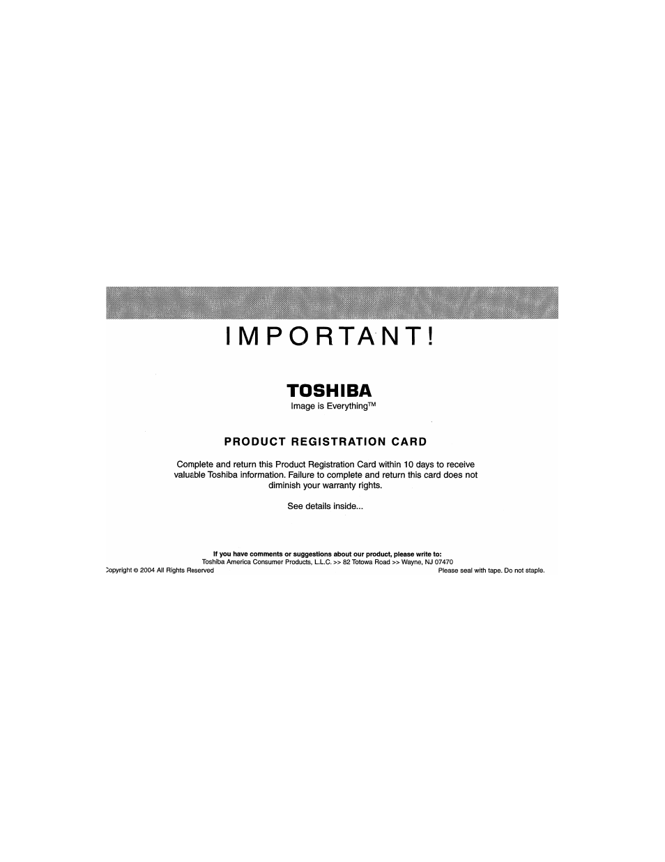 Toshiba 46HM84 User Manual | Page 70 / 71