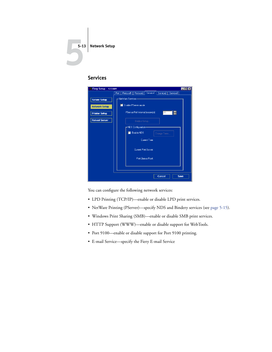 Services | Toshiba GA-1120 User Manual | Page 111 / 168