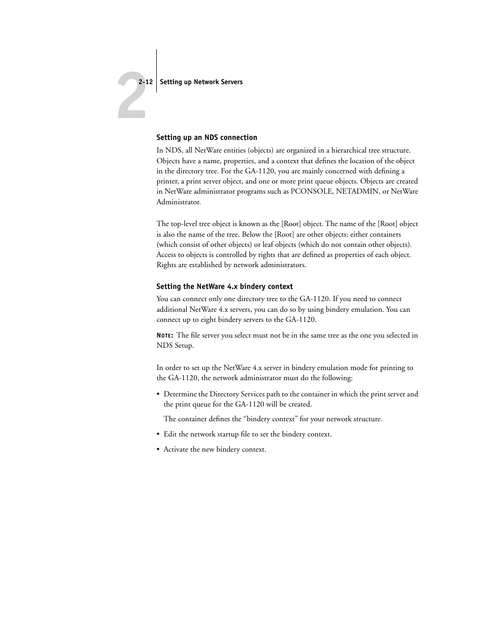 E 4.x installations, set up an nds connection (see, Y context (see | Toshiba GA-1120 User Manual | Page 34 / 168