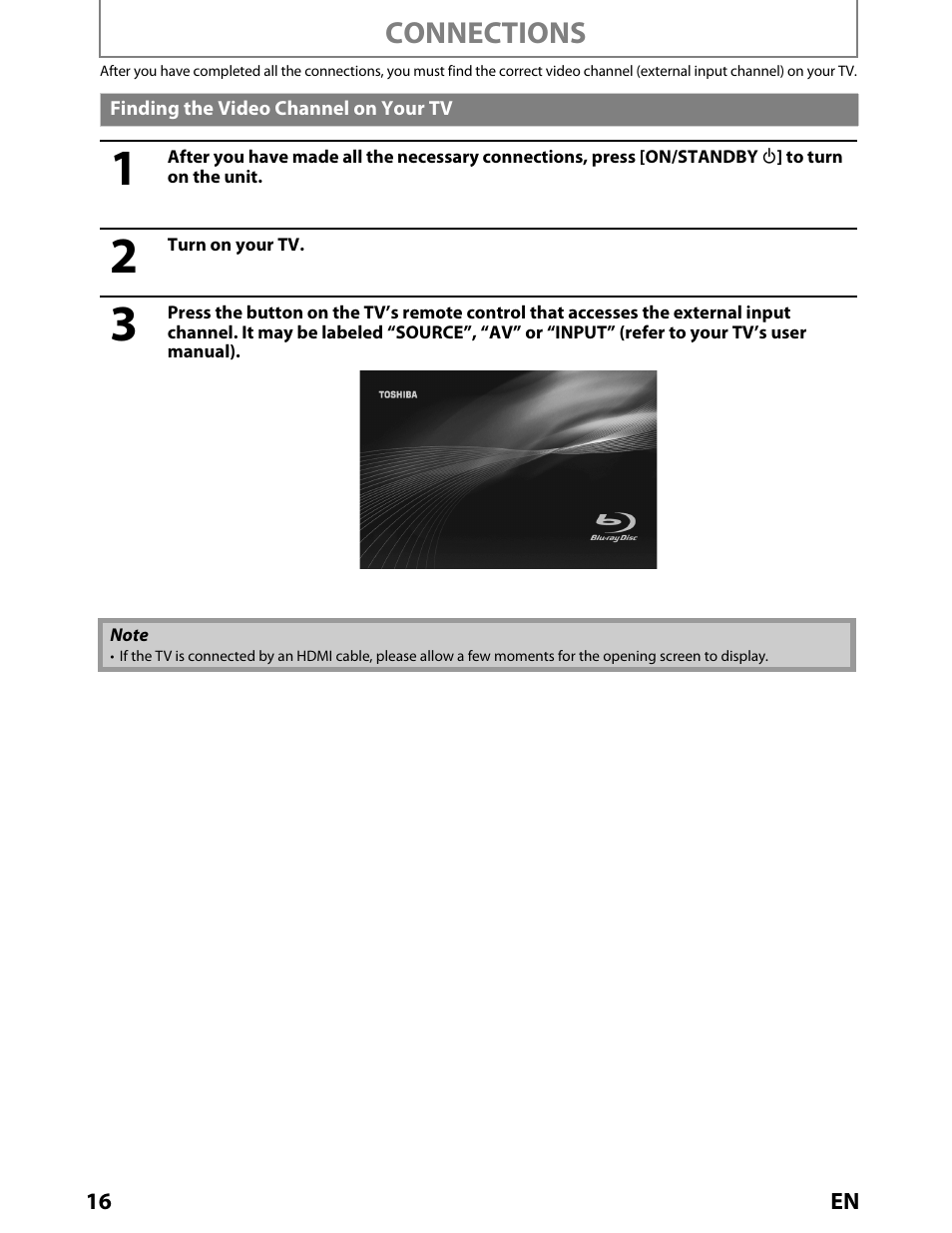 Connections | Toshiba BDX2000KU User Manual | Page 16 / 67