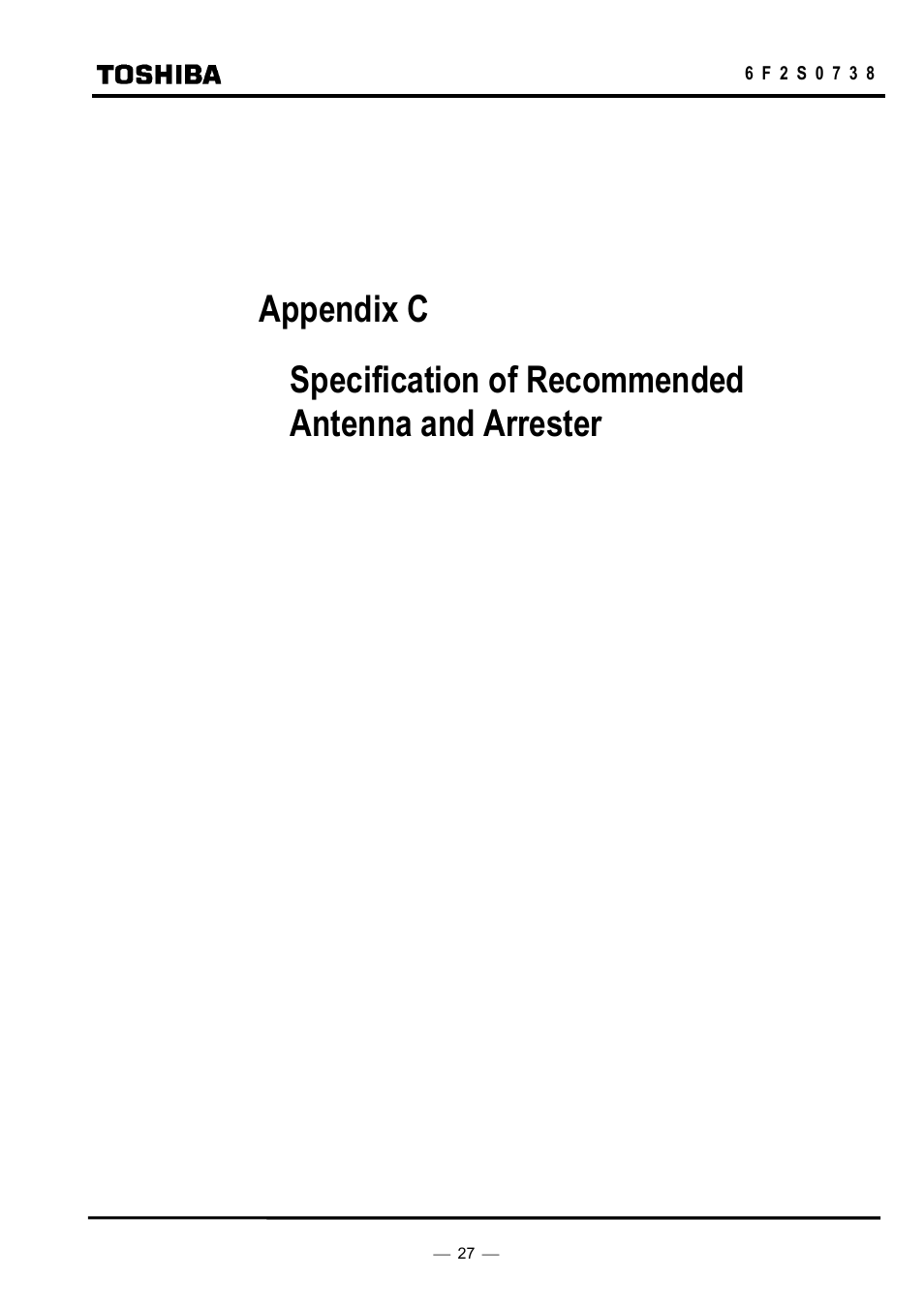 Toshiba HHGP1 User Manual | Page 29 / 37