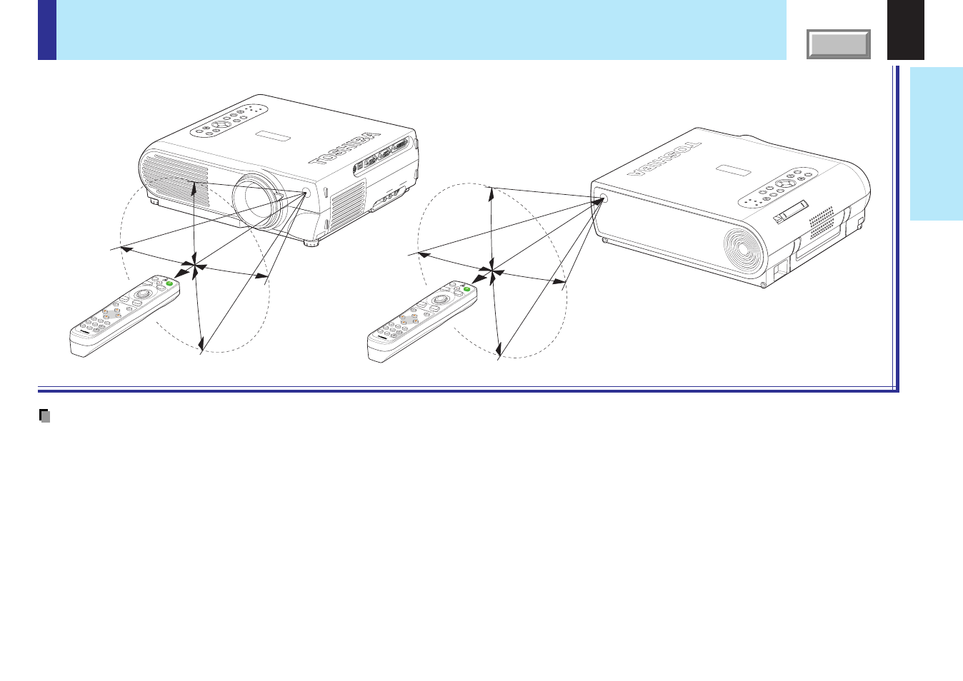 Remote control operation, 16 before use | Toshiba TLPX10E User Manual | Page 16 / 100