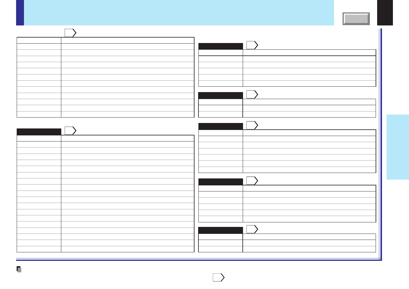 Adjustments & settings | Toshiba TLPX10E User Manual | Page 46 / 100