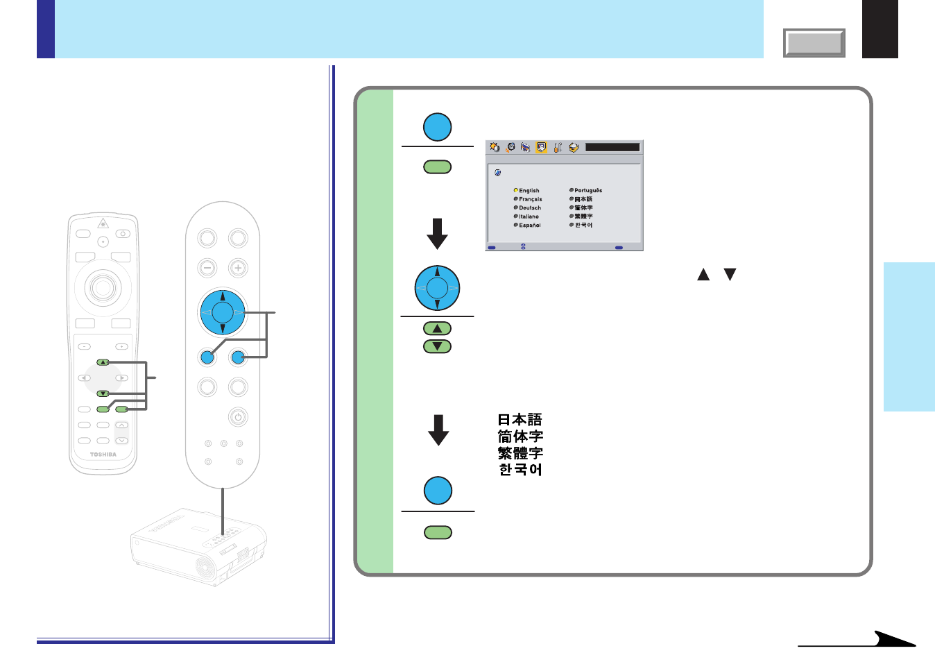 Toshiba TLPX10E User Manual | Page 65 / 100