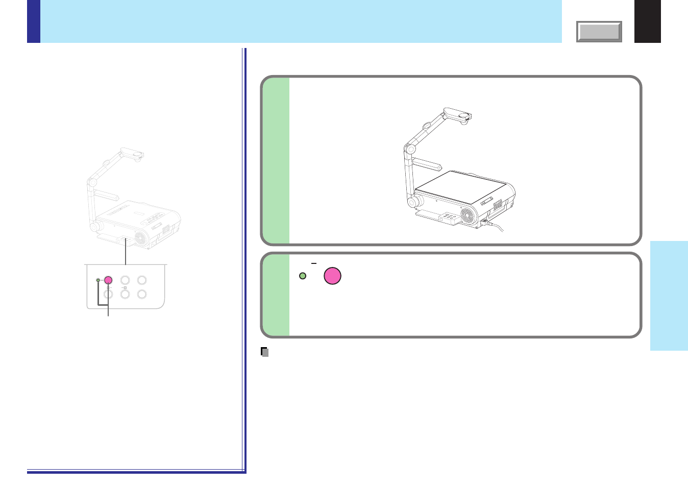Lock the white balance, Document imaging camera | Toshiba TLPX10E User Manual | Page 79 / 100