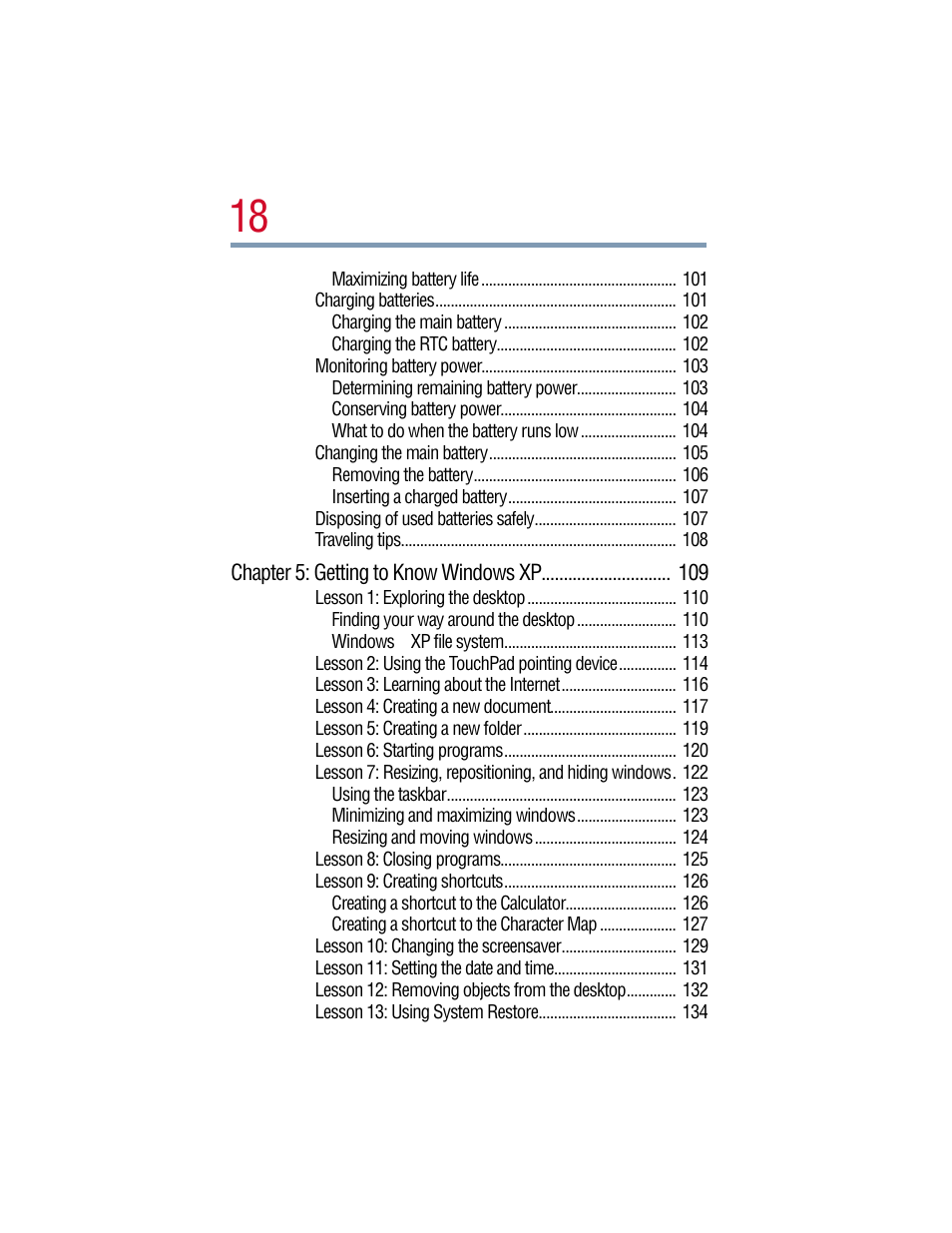 Toshiba 1805 User Manual | Page 18 / 261