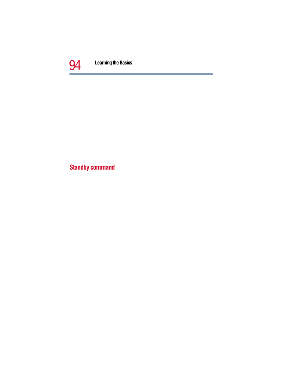 Standby command, F. see | Toshiba 1805 User Manual | Page 94 / 261