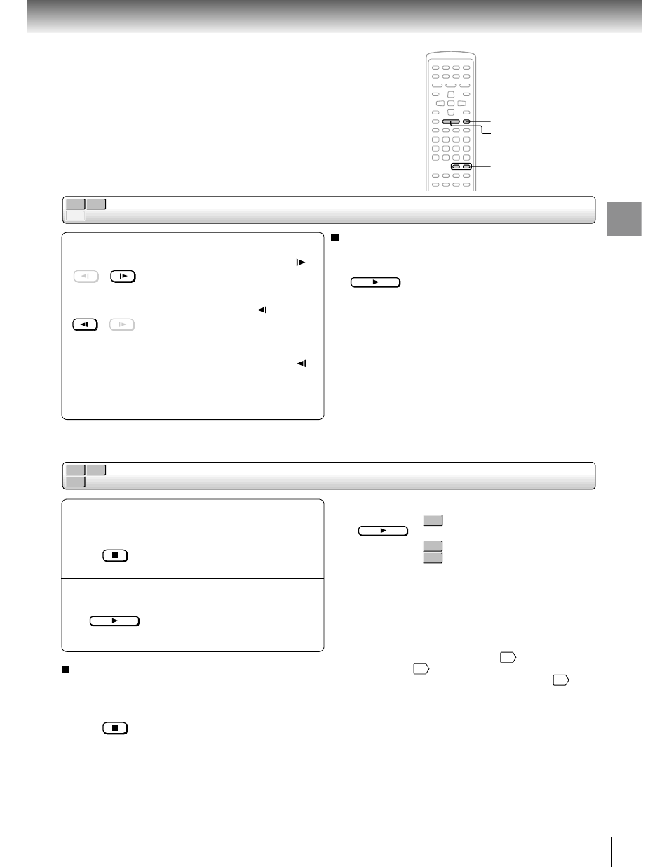 Playing in slow-motion, Resuming playback from the same location | Toshiba SD-3750 User Manual | Page 27 / 66