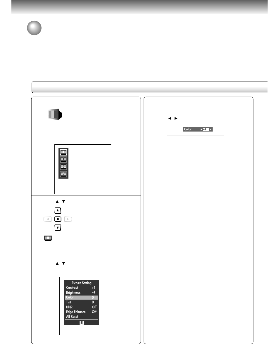 Accessing features - navi - (continued), Navi menu items | Toshiba SD-3750 User Manual | Page 48 / 66