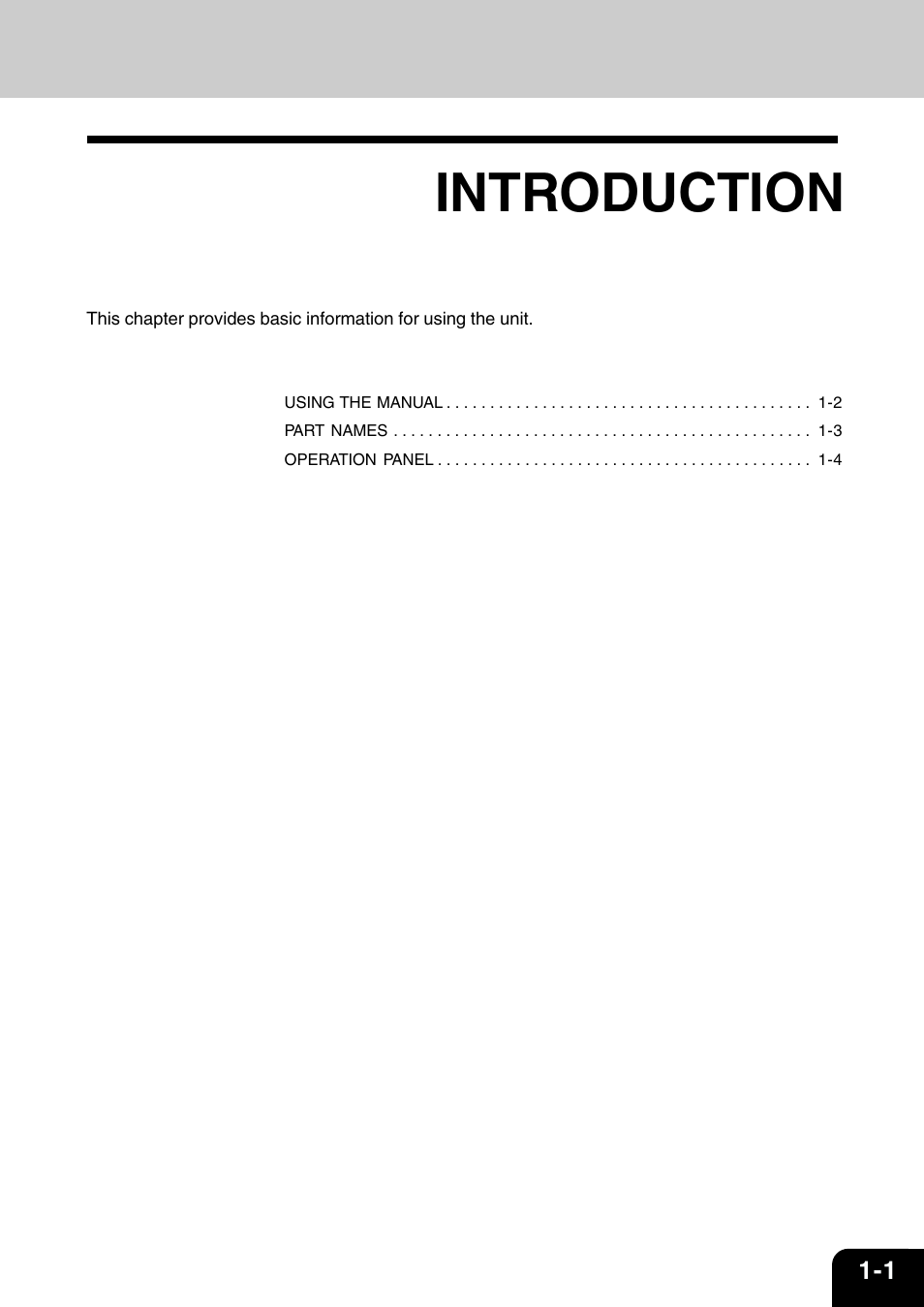 Introduction | Toshiba 120/150 User Manual | Page 12 / 94