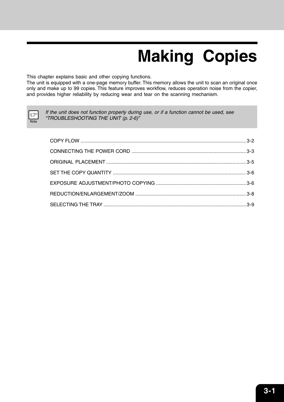 Making copies | Toshiba 120/150 User Manual | Page 24 / 94