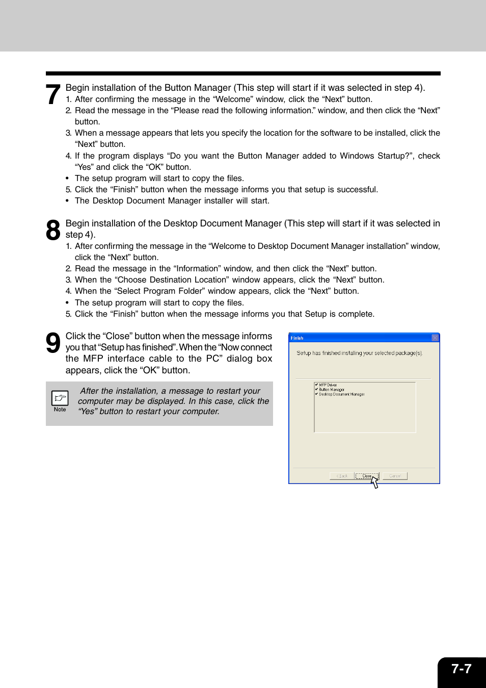 Toshiba 120/150 User Manual | Page 58 / 94