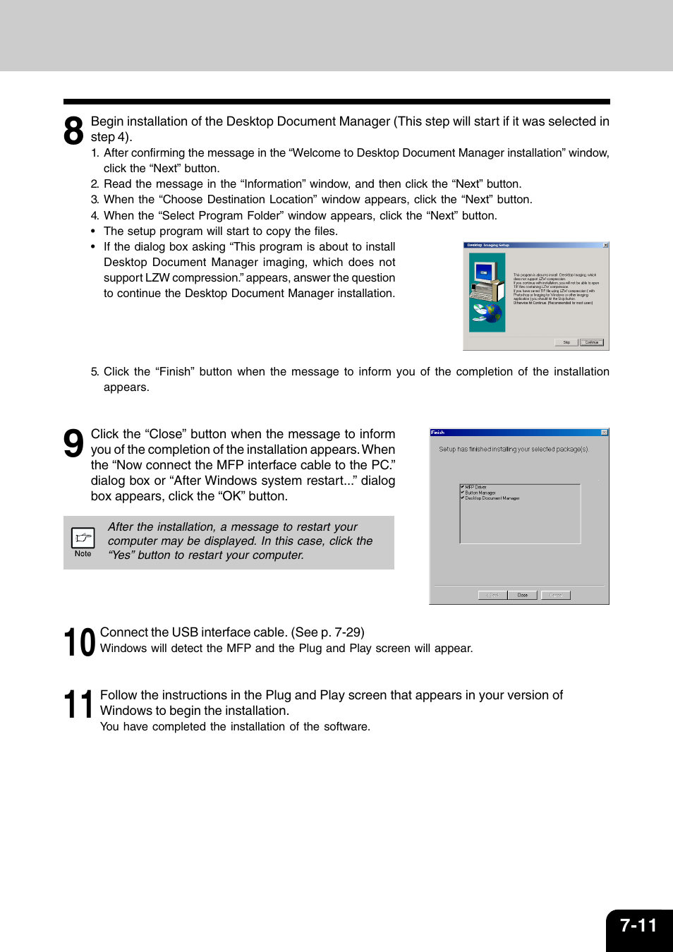 Toshiba 120/150 User Manual | Page 62 / 94