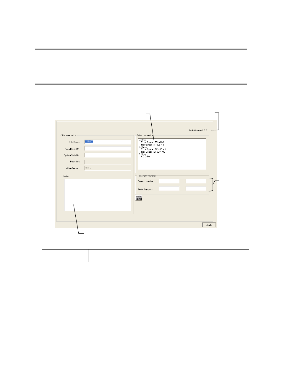 Ptz setup, Information | Toshiba SURVEILLIX 27829AF User Manual | Page 44 / 105