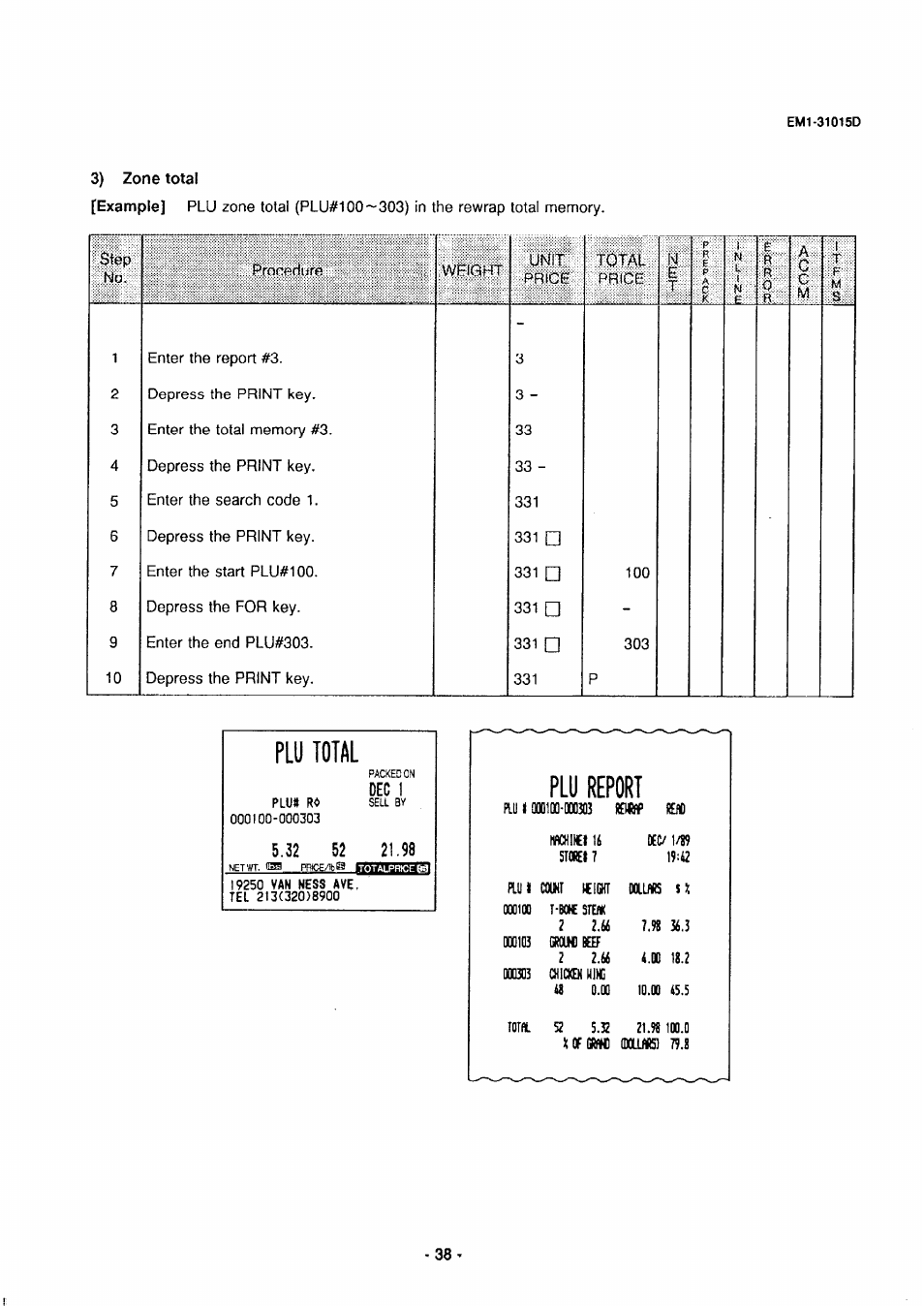 Toshiba TEC EMl-31015D User Manual | Page 41 / 79