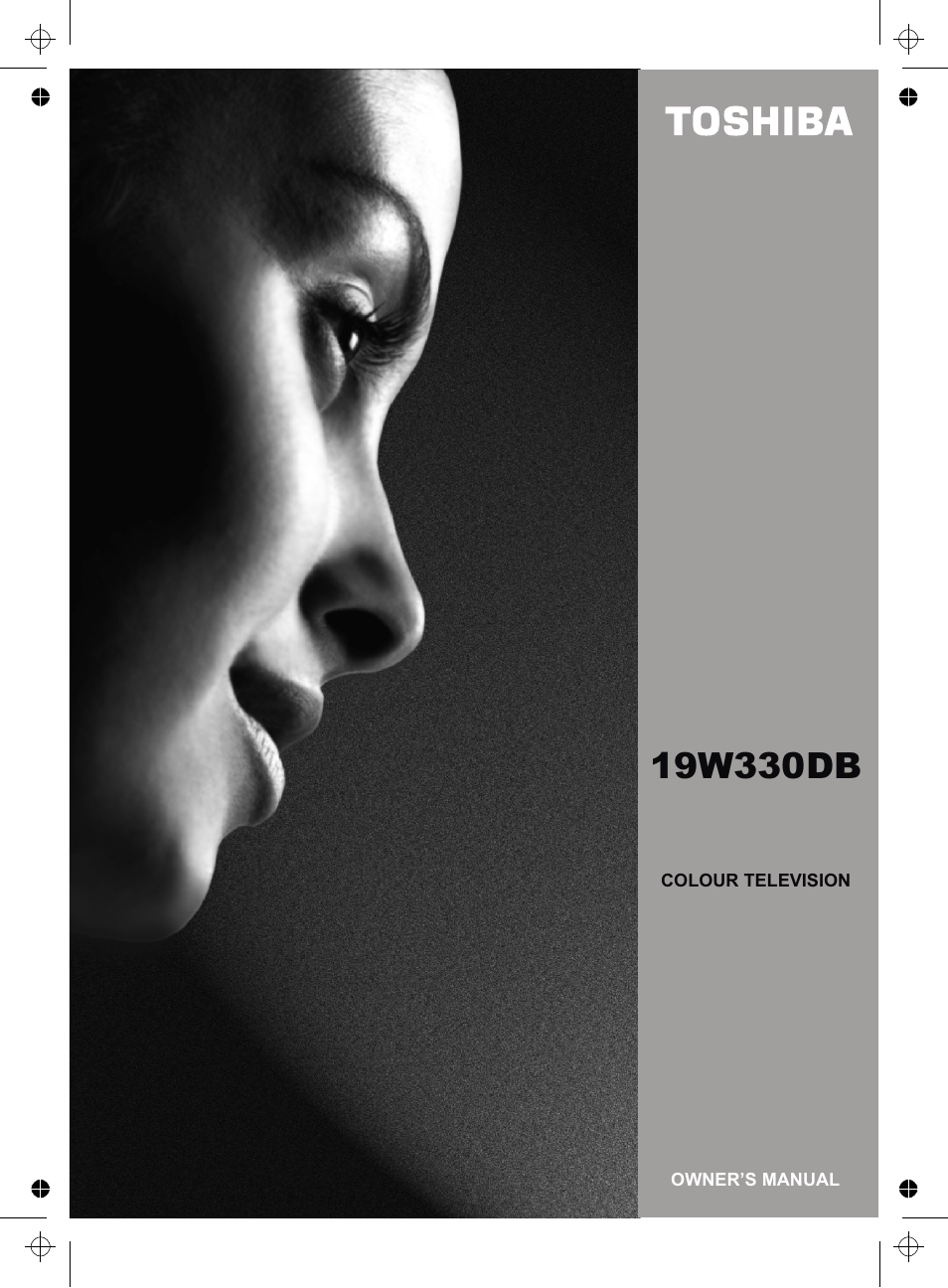 Toshiba 19W330DB User Manual | 35 pages