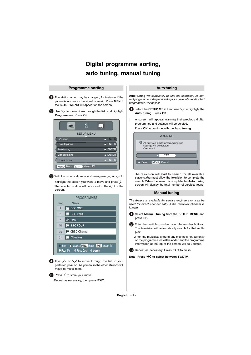 Toshiba 19W330DB User Manual | Page 10 / 35