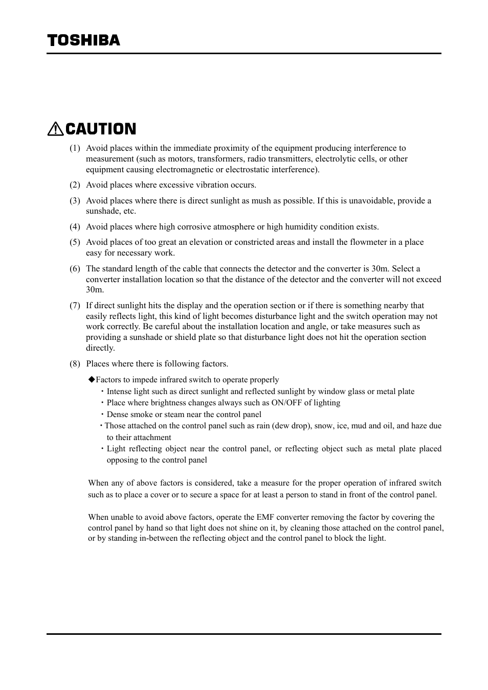 Toshiba Tohsiba Electromagnetic Flowmeter Converter L5232 User Manual | Page 17 / 174