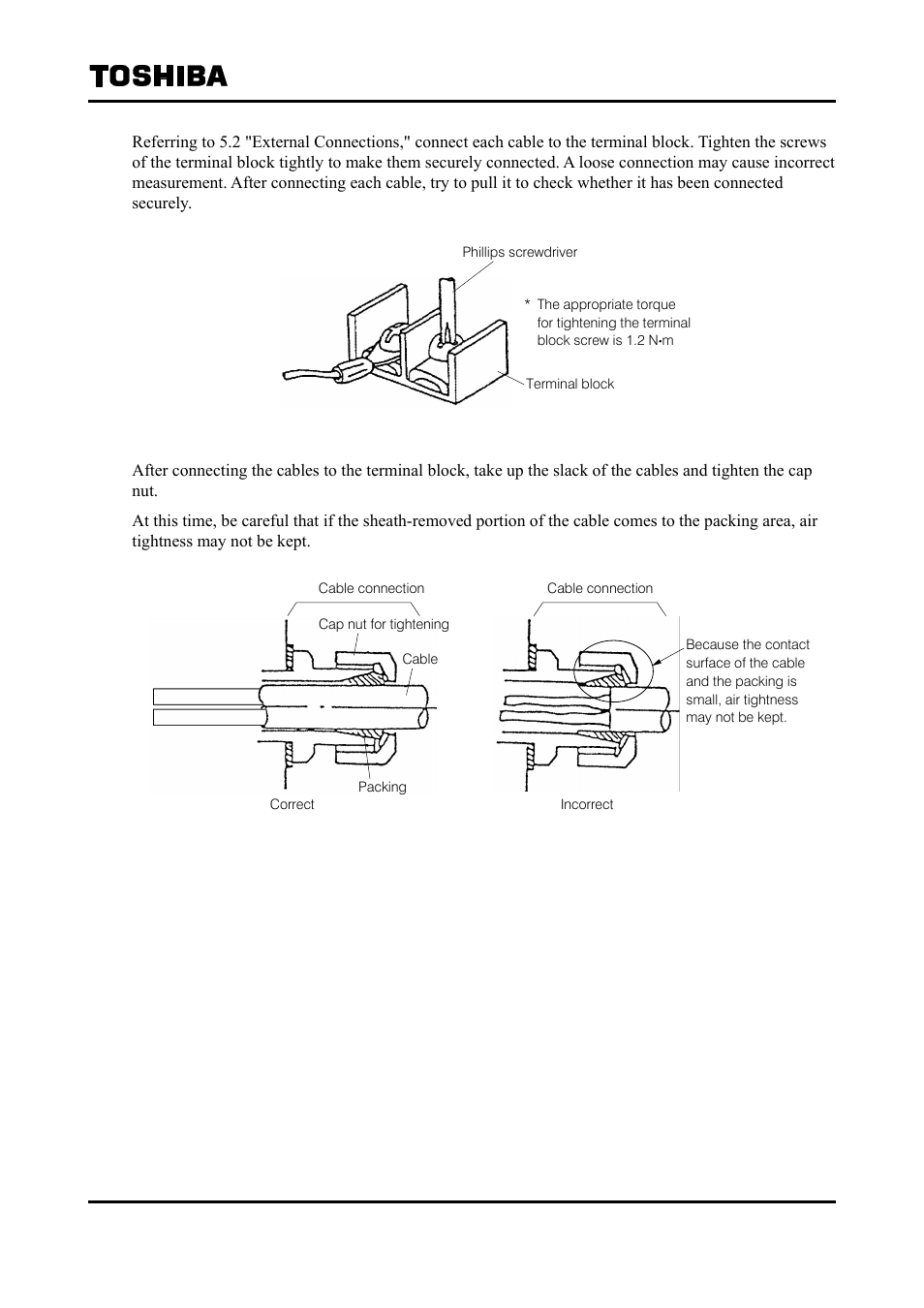 Toshiba Tohsiba Electromagnetic Flowmeter Converter L5232 User Manual | Page 27 / 174