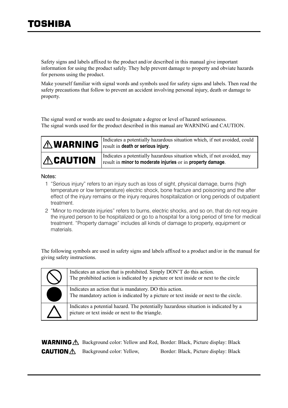 Safety precautions | Toshiba Tohsiba Electromagnetic Flowmeter Converter L5232 User Manual | Page 3 / 174