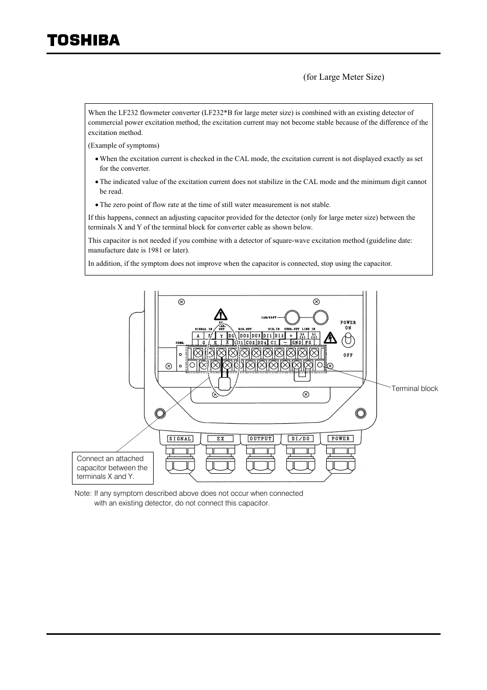 2 combination with an existing detector | Toshiba Tohsiba Electromagnetic Flowmeter Converter L5232 User Manual | Page 32 / 174