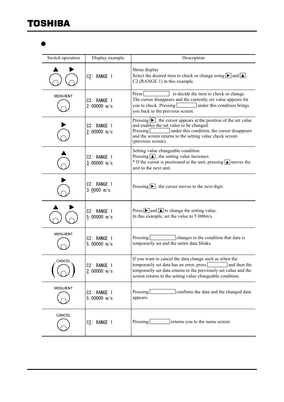 Toshiba Tohsiba Electromagnetic Flowmeter Converter L5232 User Manual | Page 49 / 174