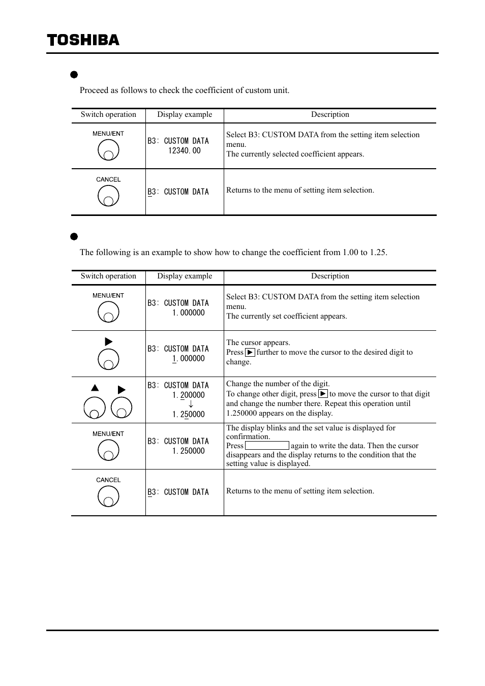 Toshiba Tohsiba Electromagnetic Flowmeter Converter L5232 User Manual | Page 71 / 174